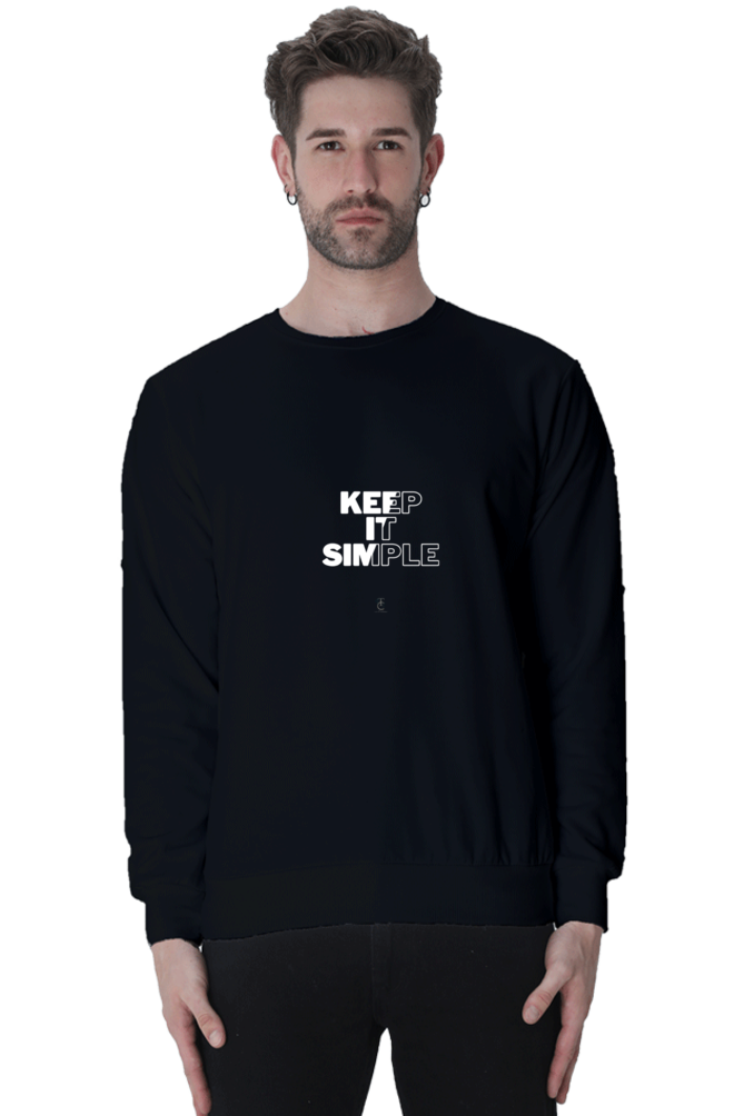 Keep It Simple Sweatshirt #CalcuttaCollection