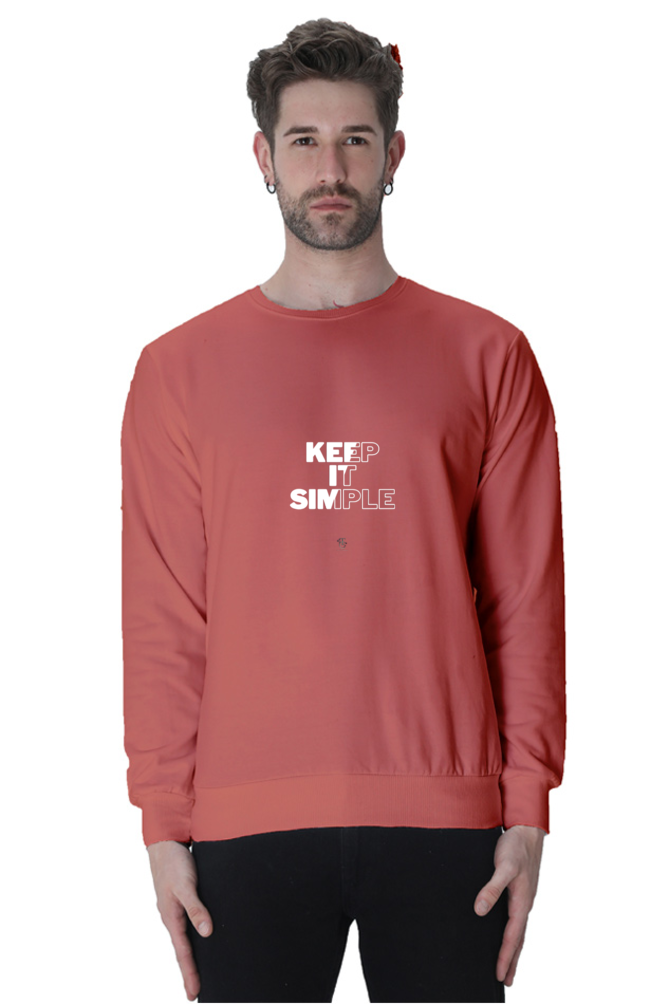 Keep It Simple Sweatshirt #CalcuttaCollection