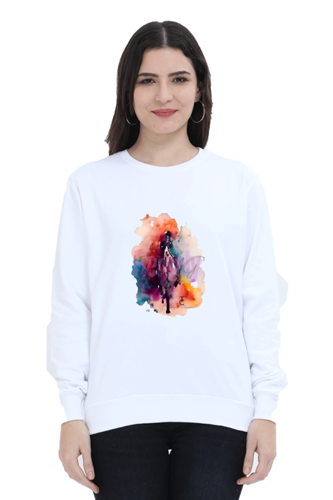 Fiercely & Strong - Women Sweatshirt #CalcuttaCollection