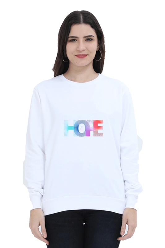 HOPE - Women Sweatshirt #CalcuttaCollection