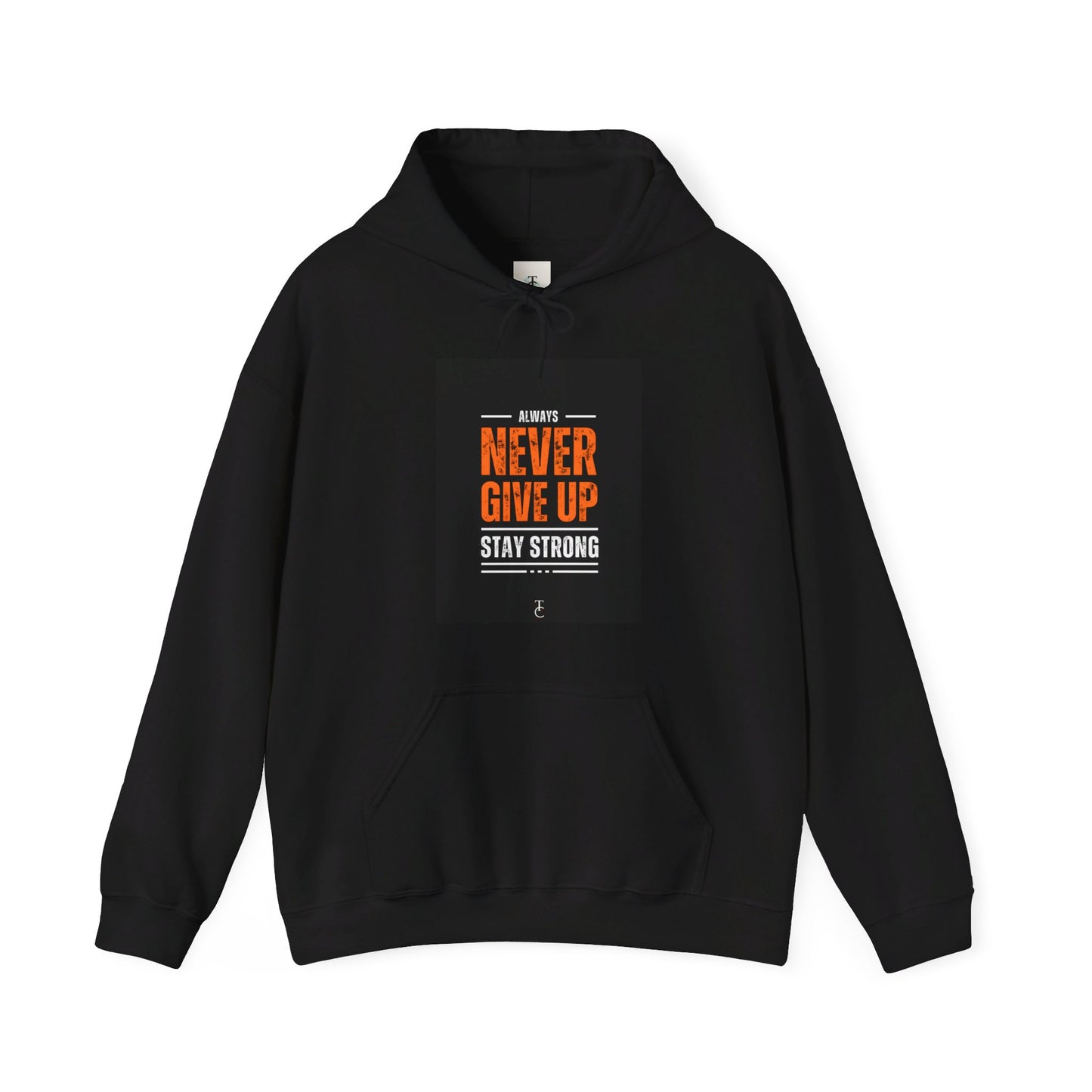 Never Give Up! Unisex Heavy Blend™ Hooded Sweatshirt #LondonCollection