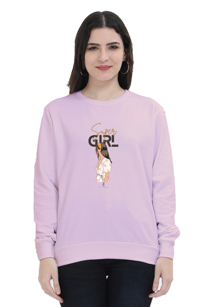 Super Girl! Women Sweatshirt #CalcuttaCollection