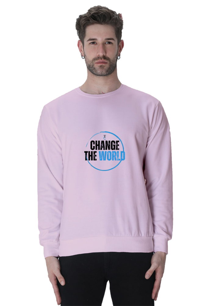 Change the World - Men Sweatshirt #CalcuttaCollection