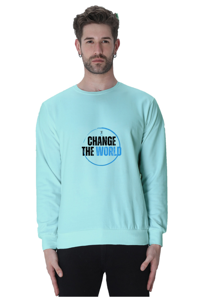 Change the World - Men Sweatshirt #CalcuttaCollection