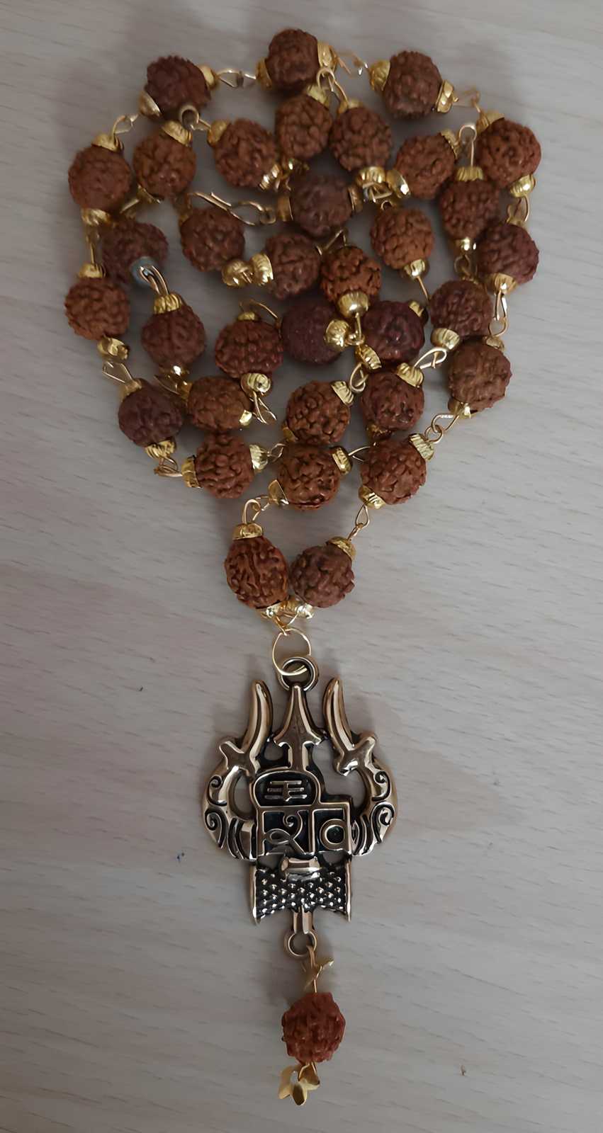 Latest Rudraksha Gold Plated Chain #SpiritualCollection