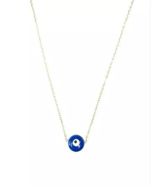 PD Enterprise Evil Eye Circular Mini Pendant Blue #SpiritualCollection